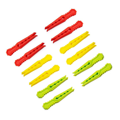 Multipurpose Plastic Cloth Hanging Pegs/Clips - 36 pcs 