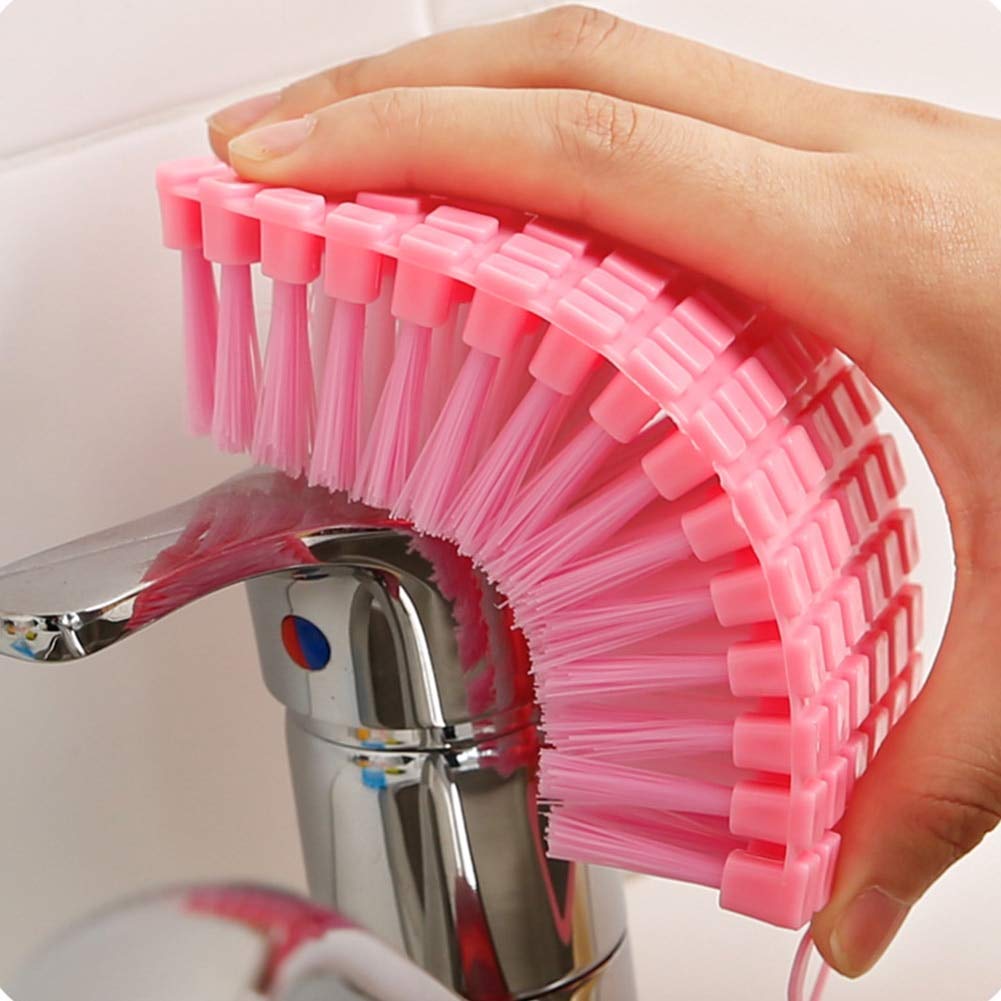 Flexible Plastic Cleaning Brush for Home, Kitchen and Bathroom