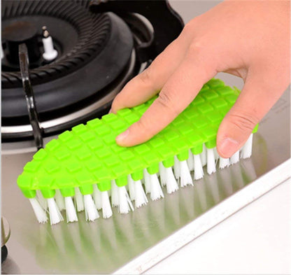 Flexible Plastic Cleaning Brush for Home, Kitchen and Bathroom