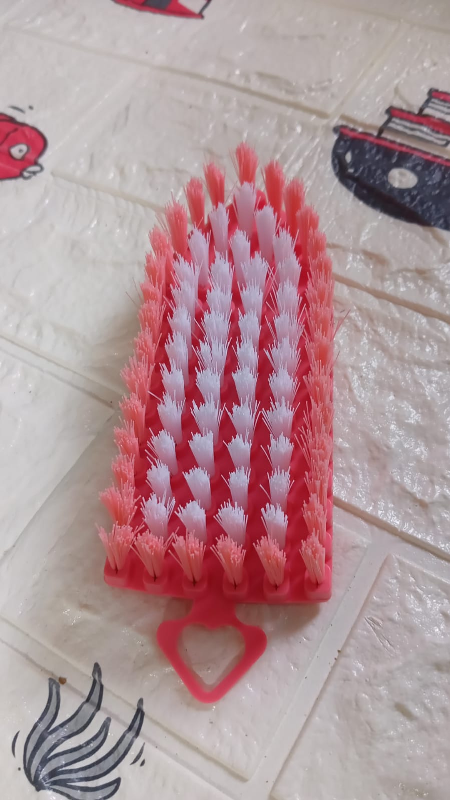 Flexible Plastic Cleaning Brush for Home, Kitchen and Bathroom