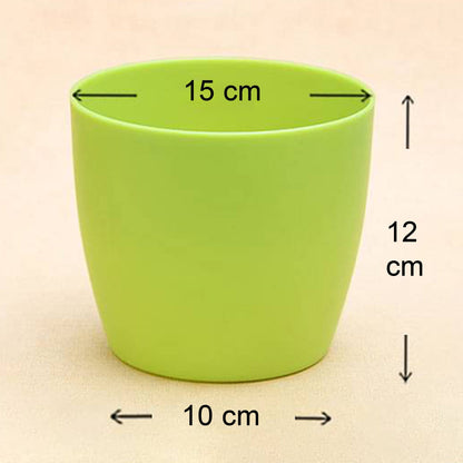 Flower Pots Round Shape For Indoor/Outdoor Gardening